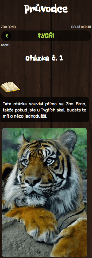 Ukázka ze hry Dolní okruh Zoo Brno z rodiny Pojďme do zoo™