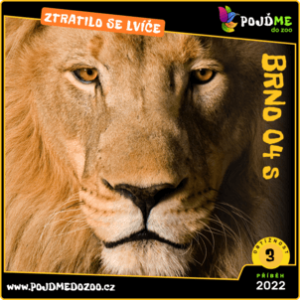 Odznak hry Ztratilo se lvíče v Zoo Brno