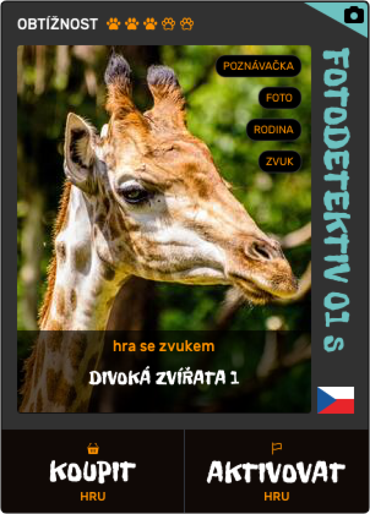 Divoká zvířata 1 | Pojďme do zoo™ www.pojdmedozoo.cz