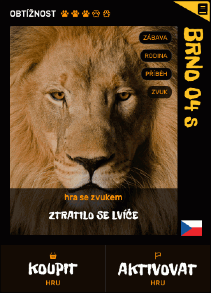 Příběhová hra Ztratilo se lvíče - Zoo Brno | Pojďme do zoo™ www.pojdmedozoo.cz